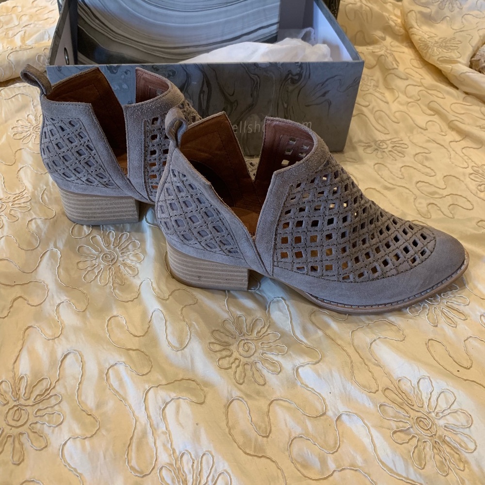 Jeffery Campbell leather suede booties - Picture 2 of 8